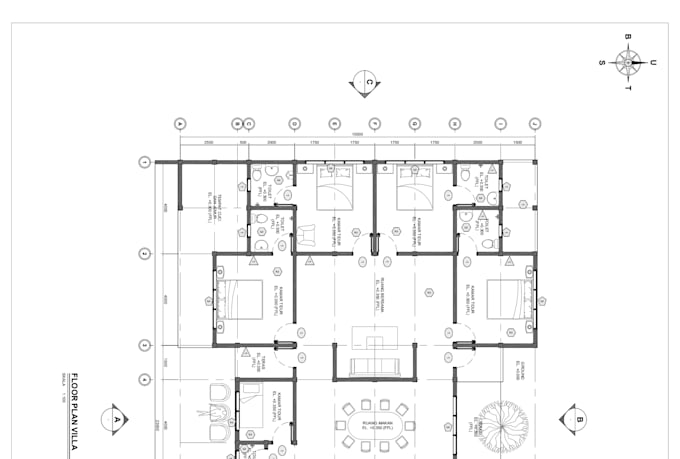draw a clean and accurate autocad floor plan